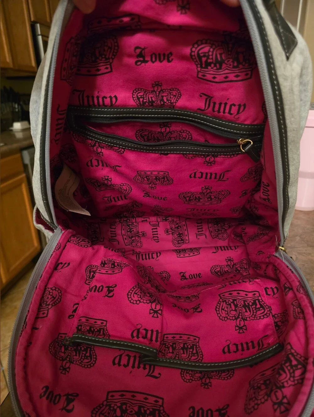 Vintage Juicy Couture Velour Backpack